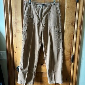Vintage Y2K 90s Ralph Lauren Corduroy Cargo 10.5 in rise